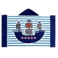 thumbnail image 1 of Toalla de baño con capucha para niños Poncho de surf para bebés Bata suave y real para cambiar a niños pequeños para niños y niñas Ducha/playa/piscina Cubiertas para niños 50x30 Toalla grande, 1 of 4