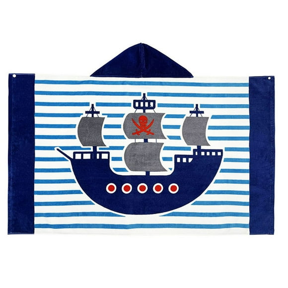 Toalla De Baño Con Capucha Para Niños Poncho De Surf Para Bebés Bata Suave Y Envolvente Para Niños Pequeños Para Ducha/Playa/Piscina 50 X 30 Toalla Grande Envolvente