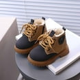 thumbnail image 2 of lnmuld Kids Boots Stylish Winter Boys Boots with Warm and Side Zipper Closure for Kids Daily Comfort In Cold Weather Durable Casual Footwear Size:5-5.5 Years, 2 of 6