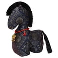 thumbnail image 2 of 15cm Fabric Horse Plush Toy Soft Stuffed Animal Doll With Traditional National Wind Patterns Handmade Cloth Craft For Kids Adults Cute Decorative Figurine For Home Living Room, 2 of 9
