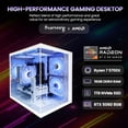 thumbnail image 5 of ZHICGCP Gaming Desktop, AMD Ryzen 7 5700X, NVIDIA GeForce RTX 5060, 16GB RAM, 1TB SSD, RGB Fans, Windows 11 Home, 5 of 5