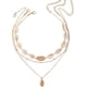 thumbnail image 2 of Shell Necklace Beach Jewelry for Women Sea Shell Necklace Layered Gold Shell Charm Necklaces Summer Outfits fwomen Beach Fashion 2025, 2 of 5