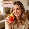 thumbnail image 5 of 3Pcs Apple Shape Stress Ball, Slow Rising Apple Squeeze for Office Anxiety Relief, Soft Squeeze Comfort, 5 of 8