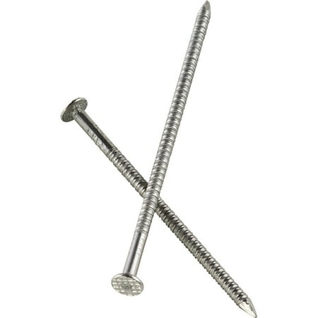 

1PK Simpson Strong-Tie 5d x 1-3/4 In. Stainless Steel Flat Checkered Siding Nails (1770 Ct. 5 Lb.)