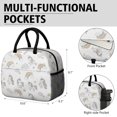 thumbnail image 6 of Unicorn and Cloud White Pattern Insulated Leakproof Lunch Box for Work, Lunch Bag for Women Men, Loncheras Para Mujer for Beach Travel Picnic Camping, 6 of 6