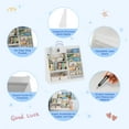 thumbnail image 6 of Hironpal Large 6 Layer Sling Kids Bookshelf, 4 Tier Wooden Children Toy Organizer Cabinet for Playroom Nursery Classroom Library, 6 of 8