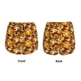 thumbnail image 3 of Pofeuu Desert Camouflage Print Women's Athletic Shorts Running Workout Shorts Tummy Control Quick Dry Gym Shorts with Pockets Double layer sports shorts-XX-Large, 3 of 7