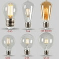 thumbnail image 1 of Bombilla LED de filamento ST64, bombilla retro, bombilla Edison, bombilla de filamento de tungsteno creativa retro, burbuja de chupete, 1 of 3