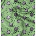thumbnail image 1 of Soimoi Georgette Viscose Fabric Moon & Stars Galaxy Printed Fabric 1 Yard 42 Inch Wide, 1 of 1