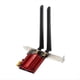 thumbnail image 2 of 1800Mbps Wifi 6 MT7921 Adaptador Inalámbrico PCI Express Bluetooth 5.2 Tarjeta de Red Wi-Fi de Doble Banda 802.11AX/AC 10 11, 2 of 5
