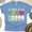 CarolinaBlue, variant on La Batería de una Maestra T-Shirt, Funny Spanish Teacher Week Energy Tee, Gold, Size M