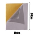 thumbnail image 1 of BUYISI Sneakers Repair Patch Shoe Patch Vamp Repair Sticker Sticker Fabric Insoles A Light Gray, 1 of 5