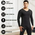 thumbnail image 5 of Men's Fleece-Lined Thermal Underwear Set - Winter Base Layer Top & Bottom for Cold Weather, 5 of 7