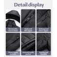 thumbnail image 5 of Chrisuno Women's 3 in 1 Waterproof Ski Jacket Windproof Snow Coat Black 2XL, 5 of 5