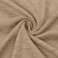 thumbnail image 6 of QUINDOS Womens Tops Summer Ribbed Khaki Fashion Casual Solid Vest Round-Neck Loose Sleeveless T-shirt Pullover Tops Womens Tank Tops, 6 of 7