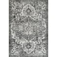 thumbnail image 2 of nuLOOM Maryanne Medallion Area Rug, 4' x 6', Gray, 2 of 4