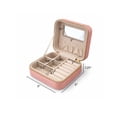 thumbnail image 7 of Hives & Honey Women's Blush Mya Compact Jewelry Travel Case, 7 of 7
