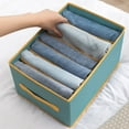 thumbnail image 4 of Sock Underwear Organizer Dividers, Drawer Organizers Fabric Foldable Cabinet Closet Organizers and Storage Boxes for Storing Socks, Underwear, Ties, 4 of 7