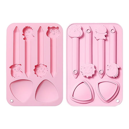 

ZTTD Washable Silicone Cake Cake Candy Chocolate Decorating Tray DIY Craft Project Kitchen Supplies A