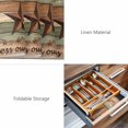 thumbnail image 6 of Placemats Set of 8, Western Texas Star Retro Woven Placemat, Linen Place Mats for Kitchen/Dining Tables, Vintage Farmhouse Green Brown Wooden Washable Table Mats for Party, 6 of 8