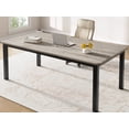 thumbnail image 1 of 78.7 Inch Long Computer Double Desk, Large Industrial Office 2 Person Desk Workstation, Study Writing Wide Table ,Modern Simple Style Laptop Desk Tables for Home Office Bedrooms, 1 of 5