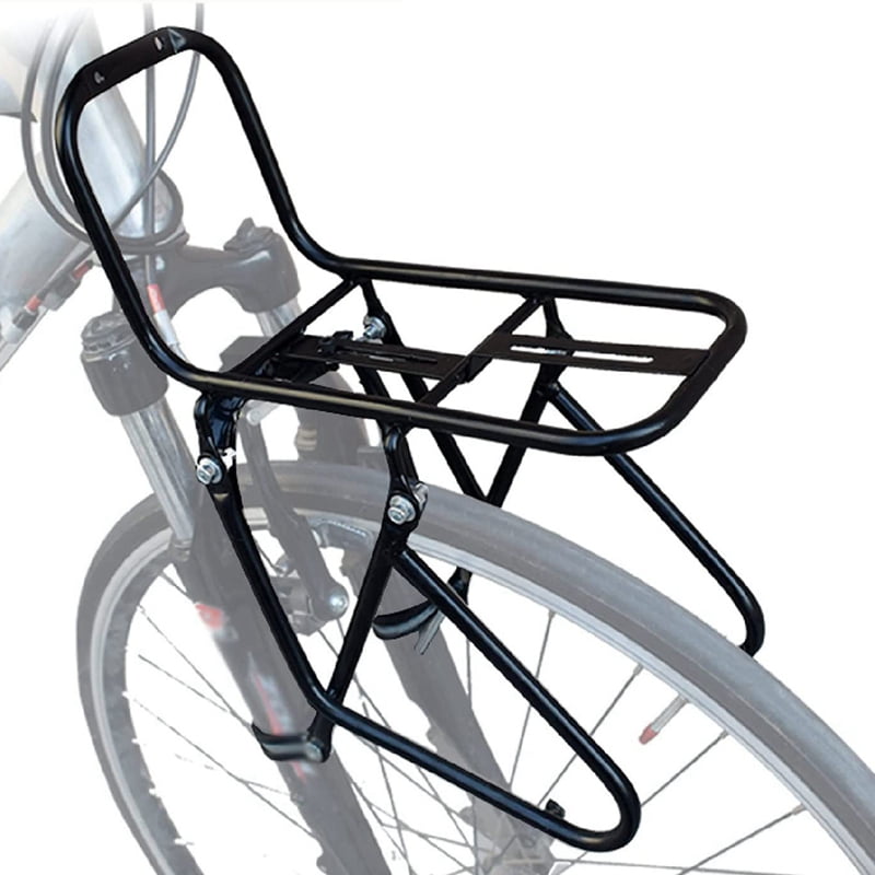 Bicycle Front Rack, Aluminum Alloy Luggage Touring Carrier Racks 15KG