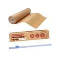 thumbnail image 3 of Rollo de papel pergamino, revestimiento de papel pergamino, suministros para hornear en la cocina del hogar, resistente a la grasa para asar, asar,, 3 of 8
