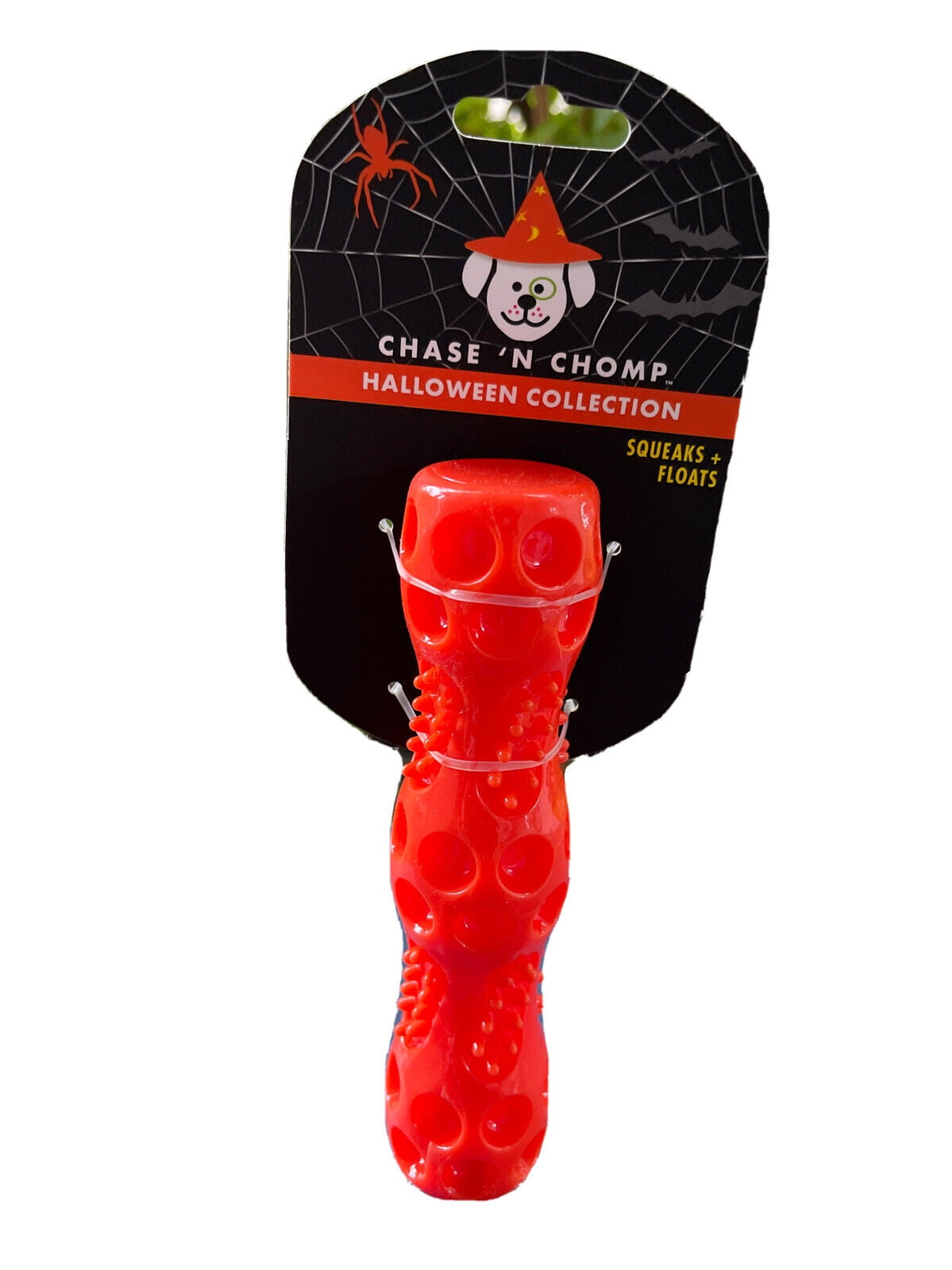 Chase N Chomp Squeaking Treat Snake - Clean Run