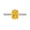 Yellow, variant on Trendy Open Band Oval Zircon Rings With Edges For Comfortable Wearing