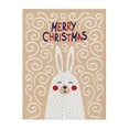 thumbnail image 1 of Cortinas divisorias de habitación con estampado navideño Conejo Beige L, 1 of 9