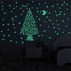 thumbnail image 2 of 100 Uds. De estrellas que brillan en la oscuridad, pegatinas de pared de plástico fluorescentes luminosas, a todo Color, 3cm, coloridas Sincero Electrónica, 2 of 5