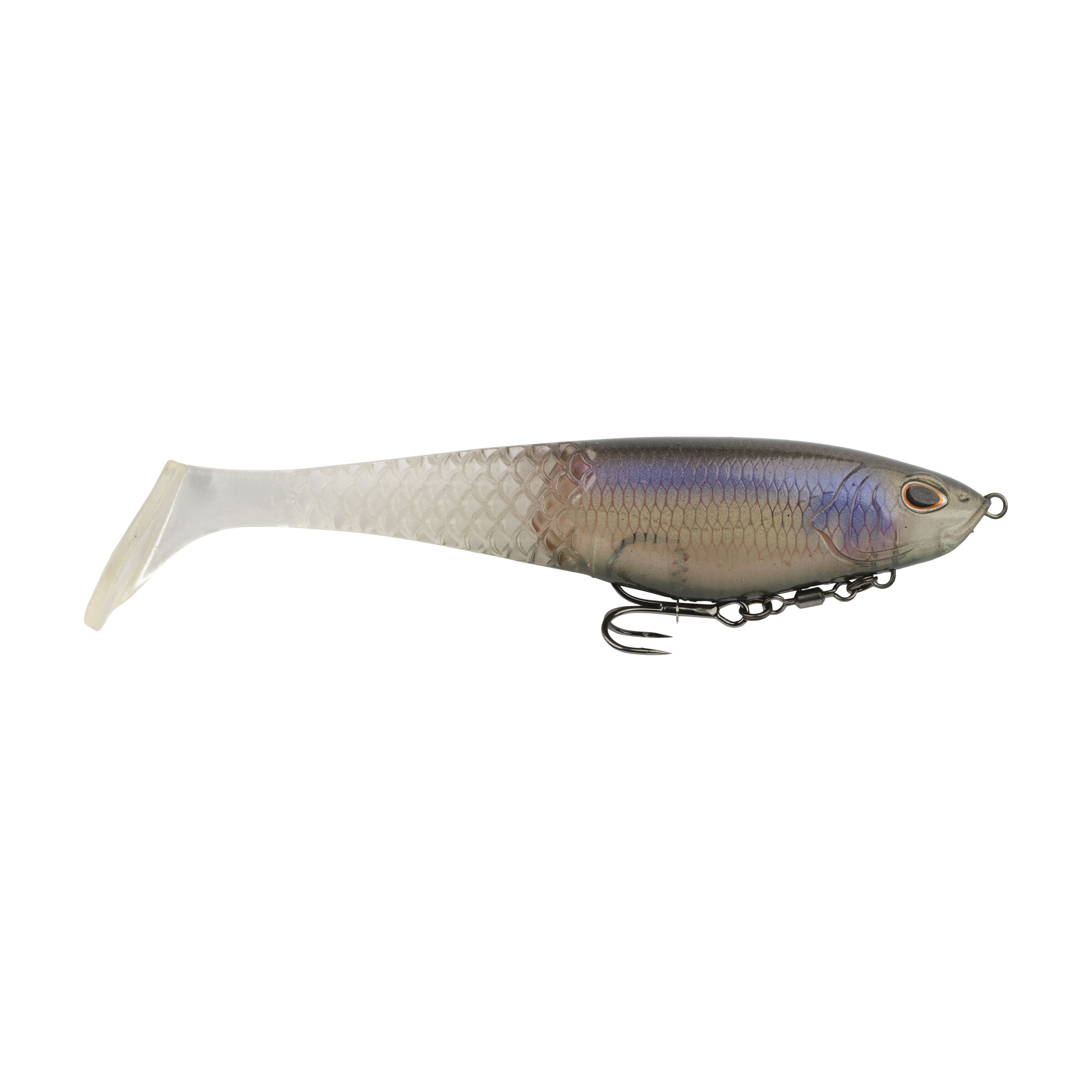 (2 pack) Berkley PowerBait® CullShad, 8 in, Ghost Morning Dawn