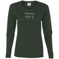 thumbnail image 4 of Choose Life 2.0 Ladies LS Tee Shirt, 4 of 9