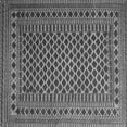 thumbnail image 1 of Ahgly Company Indoor Square Southwestern Gray Country Area Rugs, 4' Square, 1 of 1
