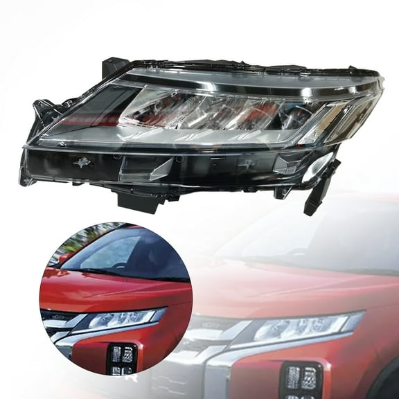 Fit 2020-2021 Mitsubishi Outlander Sport Full LED Left Driver Side Headlight Direct Replacement 8301D639