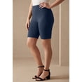 thumbnail image 2 of Jessica London Women's Plus Size Everyday Stretch Cotton Bike Short, 2 of 6