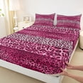 thumbnail image 3 of Castle Fairy Teens Animal Leopard Print Twin Sheet Sets,Cheetah Print Bedding, 3 of 7
