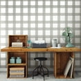 thumbnail image 2 of The Pioneer Woman Gray Charming Check Peel and Stick Wallpaper, 18" x 18.86', 2 of 6
