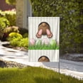thumbnail image 4 of Wukai Brown Bunny Garden Flags Double Sided Welcome Garden Yard House Flags Outside Outdoor House (Only Flag), 4 of 8
