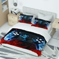 thumbnail image 3 of MIBNCE Gamer Bedding Sets for Boys, Gamepad Duvet Cover Set Kids Teen Game Room Decor Bed Cover,3 Piece with 2 Pillow Shams (No Filler),Twin Size,Style A, 3 of 7