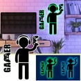thumbnail image 5 of Video Game Controller Wall Decal Sticker, Removable PVC Waterproof Wall Art for Playroom, Bedroom, Living Room, Home Decor, Gamer Gift, Party Decorations, Room Decor, Man Cave Decor(green light), 5 of 5