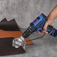 thumbnail image 4 of Electric Drill Fabric Cutter Sharp High Precision Nibbler Cloth Cutter Electric Rotary Fabric Cutting Drill Attachment for Textile Carpet Paper Leather Hemp Rope, 4 of 10
