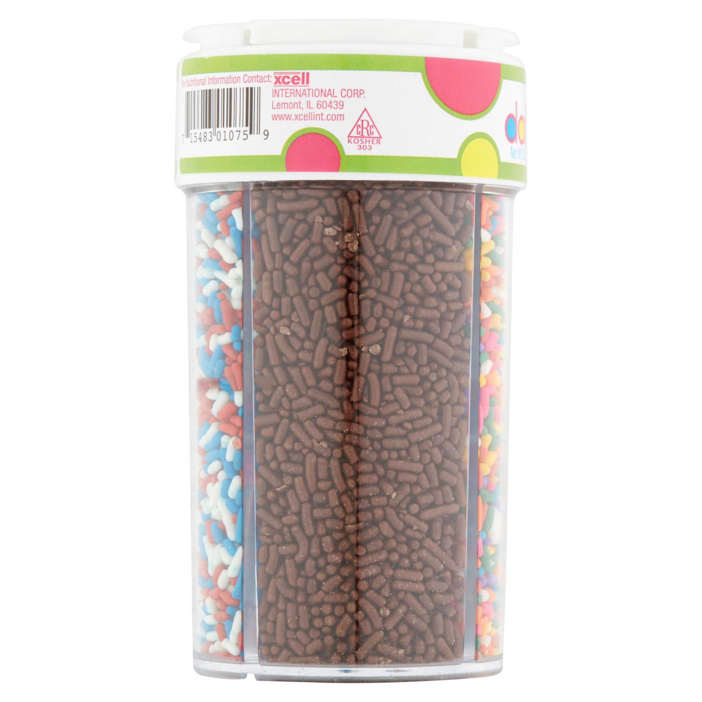 Dallies 4 Cell Sprinkles 5.2oz