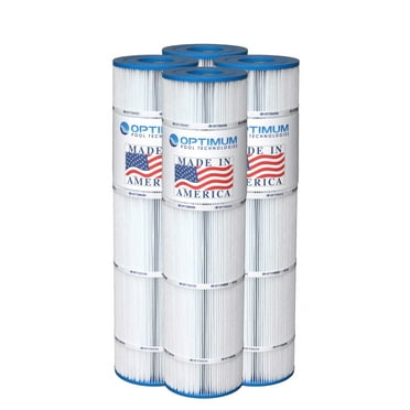 Pool Filter 4-Pack, Replaces Jandy CL460 R0554600, Unicel C-7468, Filbur FC-0810, & Pleatco PJAN115 Filter Cartridges - Made in USA