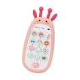 thumbnail image 1 of Juguetes musicales portátiles para teléfono, juguete educativo de aprendizaje para teléfono con música, juguete para teléfono para niñas, niños, , Rosado, 1 of 8