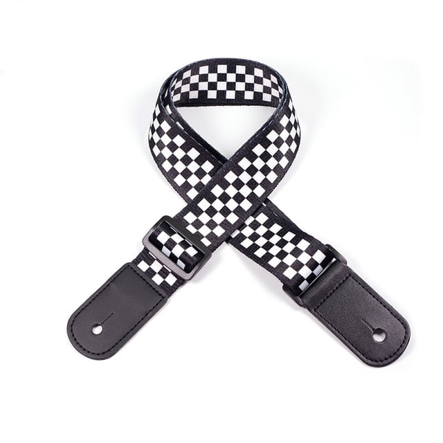 1pc Ethnic Style Ukulele Strap Polyester Webbing Adjustable Shoulder Strap Guitar Belt Sling Instrument Guitar Accessories A