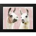 thumbnail image 2 of Prime, Marcus 18x15 Black Modern Framed Museum Art Print Titled - Llama Love, 2 of 5