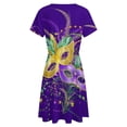 thumbnail image 5 of Lent Approaches Sundress Short Sleeve Dress Summer Women Clothes Dress for Women Dresses, 5 of 7