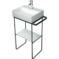 thumbnail image 3 of Duravit 003109 Durasquare 20 3/8" X 13 1/8" Console - Black, 3 of 3