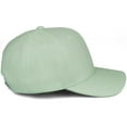 thumbnail image 4 of Daxton Premium Mid Profile Hat Semi Curved Visor Structured Cap, Sage, 4 of 5